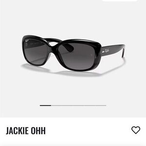 Ray-Ban Jackie Ohh Polarized Black Sunglasses RB4101